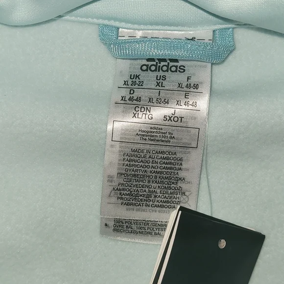 New Adidas by Zoe Saldana jacket size XL - Picture 6 of 11